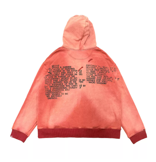 Niche graffiti personality waste dirt dirty design sense retro do old painted high street hooded cardigan hoodie Niche graffiti personality waste dirt dirty design sense retro do old painted high street hooded cardigan hoodie